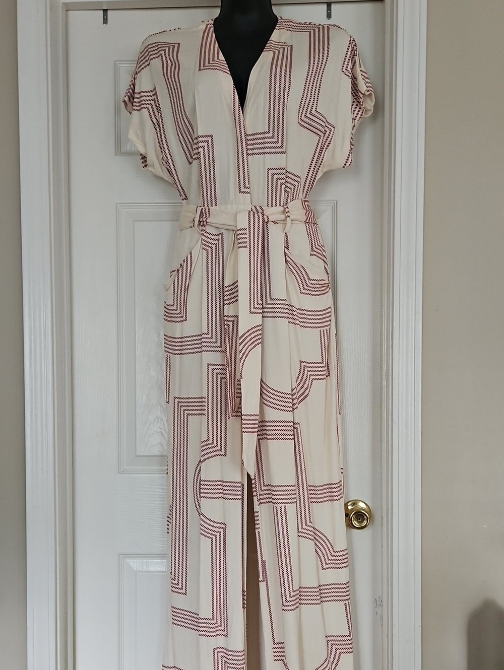 H&M Geo Print Jumpsuit
